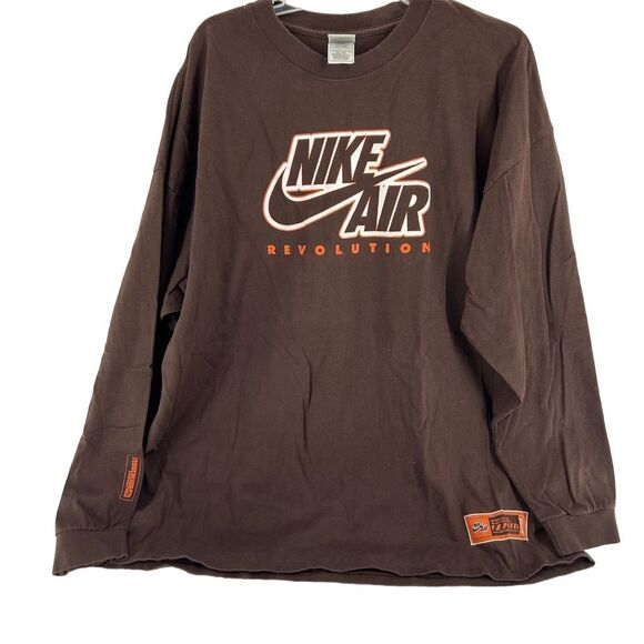 Nike Other - Nike Air "30 Years In The Game" Men's 2XL Brown Long Sleeve T-Shirt